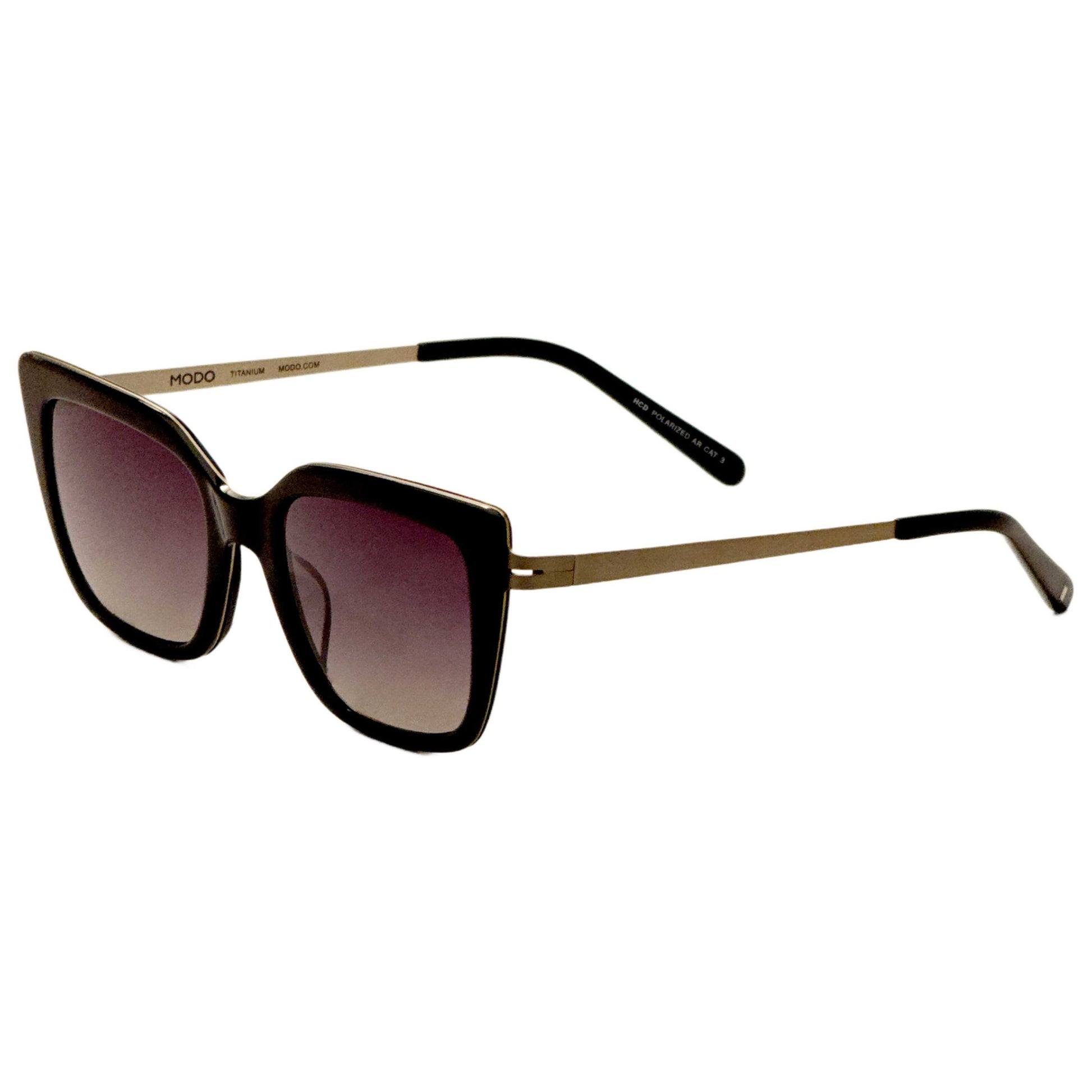 Front view of Modo Women's Sunglasses MS470SBLK0049