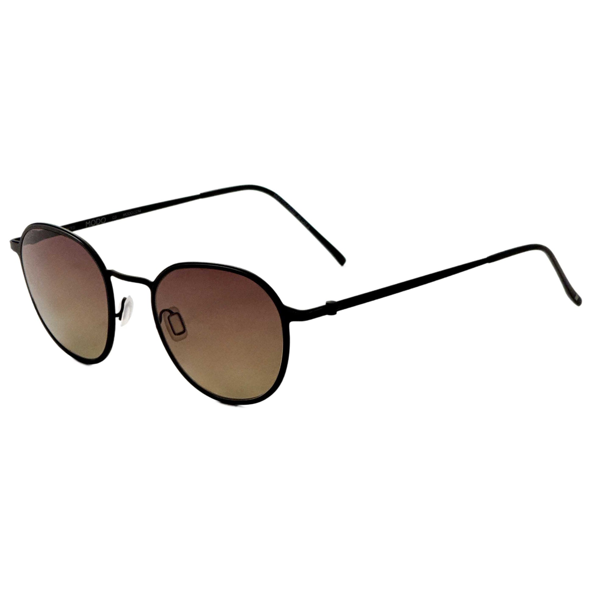 Front view of Modo Men's Sunglasses MS697SBLK0050
