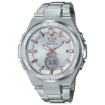 Front view of Casio G-MS Women's Quartz Watch MSGS200D-7A
