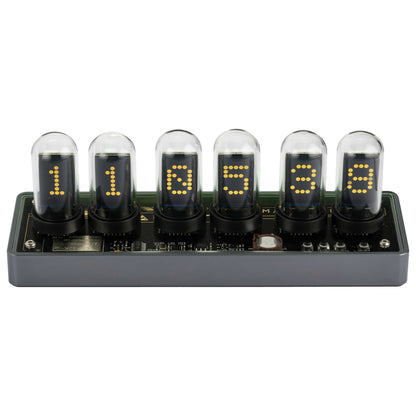 Front view of Mainspring Neo Pixie Unisex Clock MS Neo Nixie IPS Clock