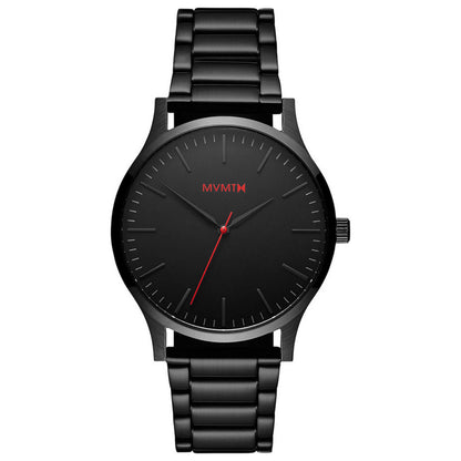 Front view of MVMT Series Men's Quartz Watch MT01-BL
