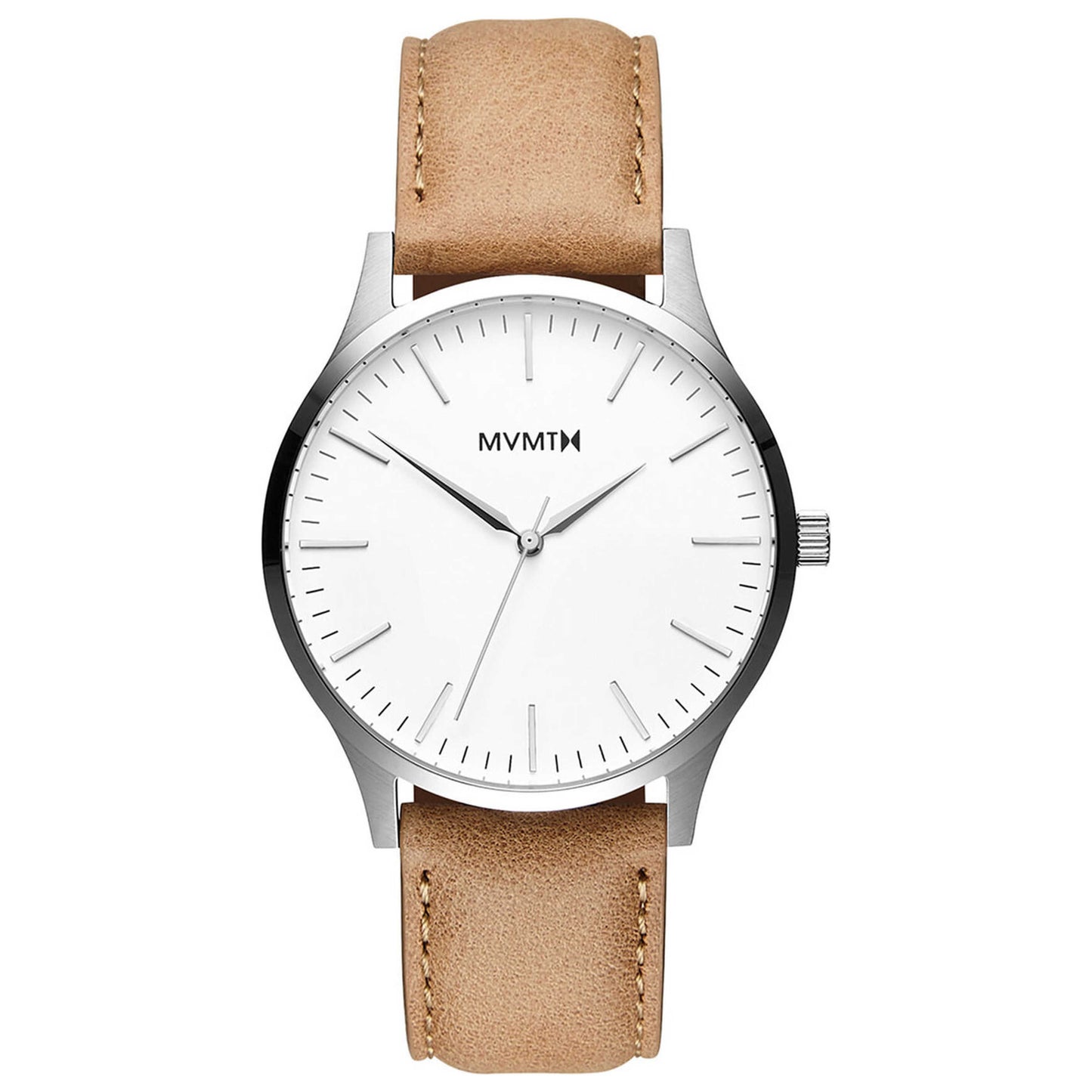 Front view of MVMT Series Men's Quartz Watch MT01-WT