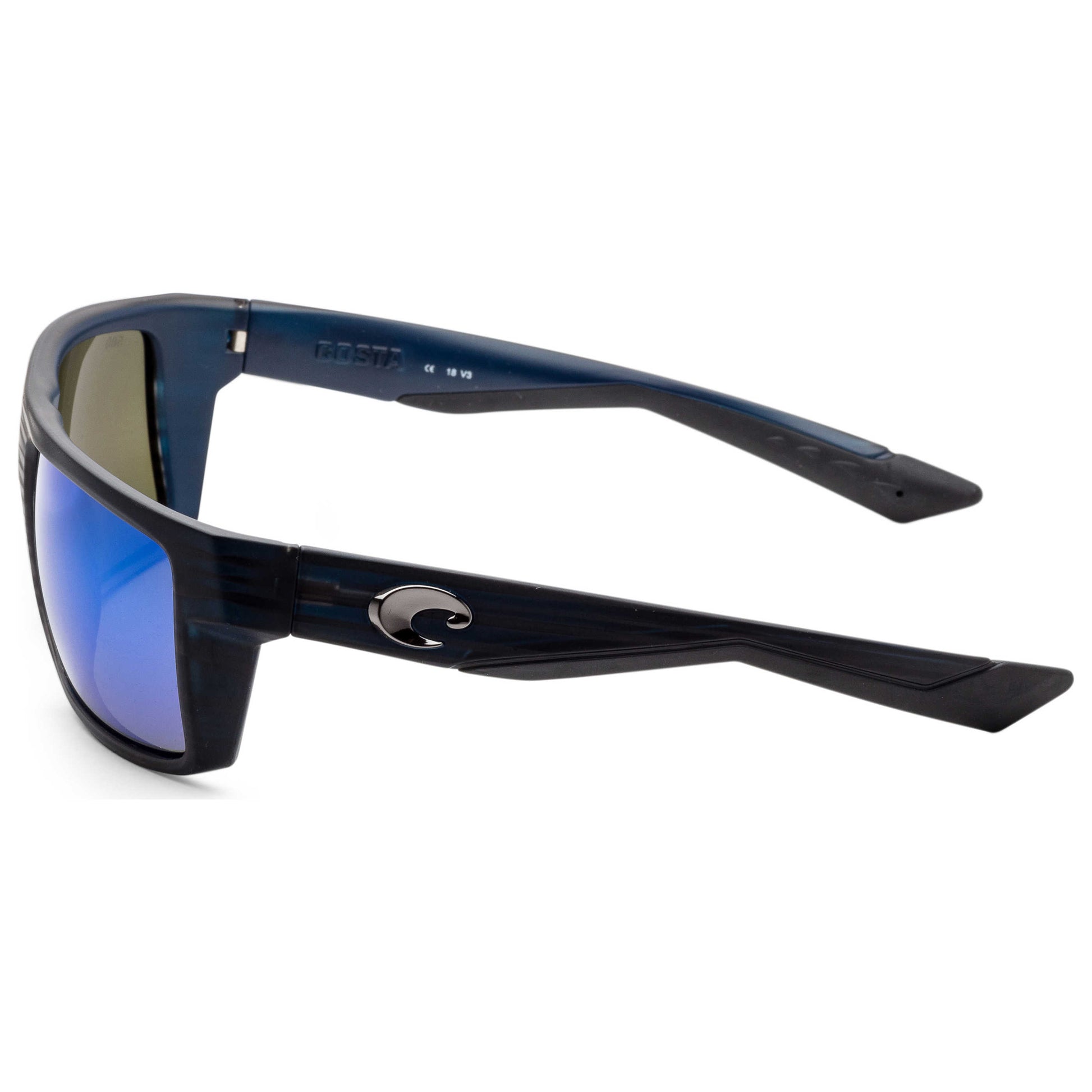 Left view of Costa del Mar Motu Unisex Sunglasses MTU111OBMGLP