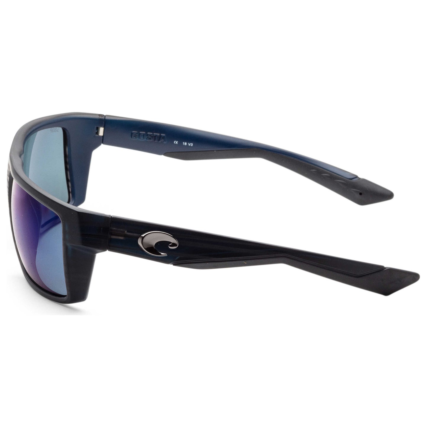 Left view of Costa del Mar Motu Unisex Sunglasses MTU111OBMP