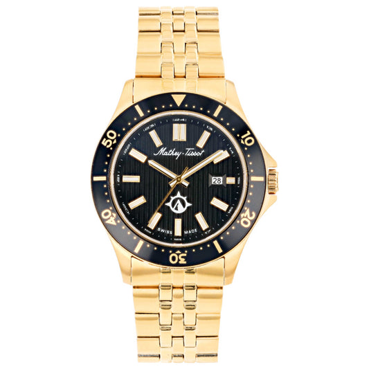 Front view of Mathey Tissot Classic Men's Quartz Watch MTWG7001108