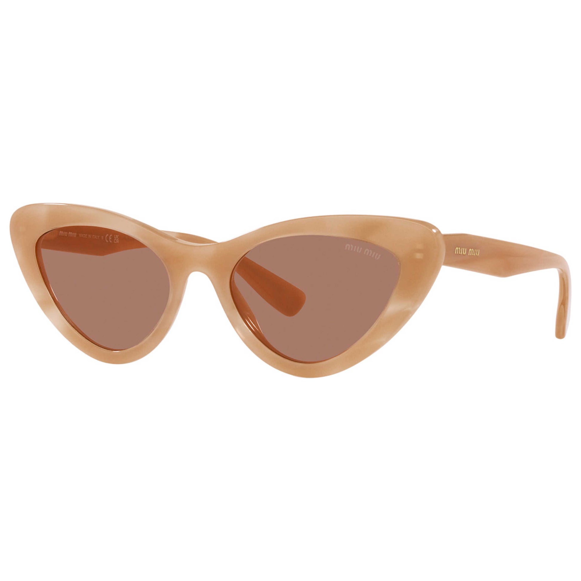 Front view of Miu Miu Fashion Women's Sunglasses MU-01VS-17H1P1-55