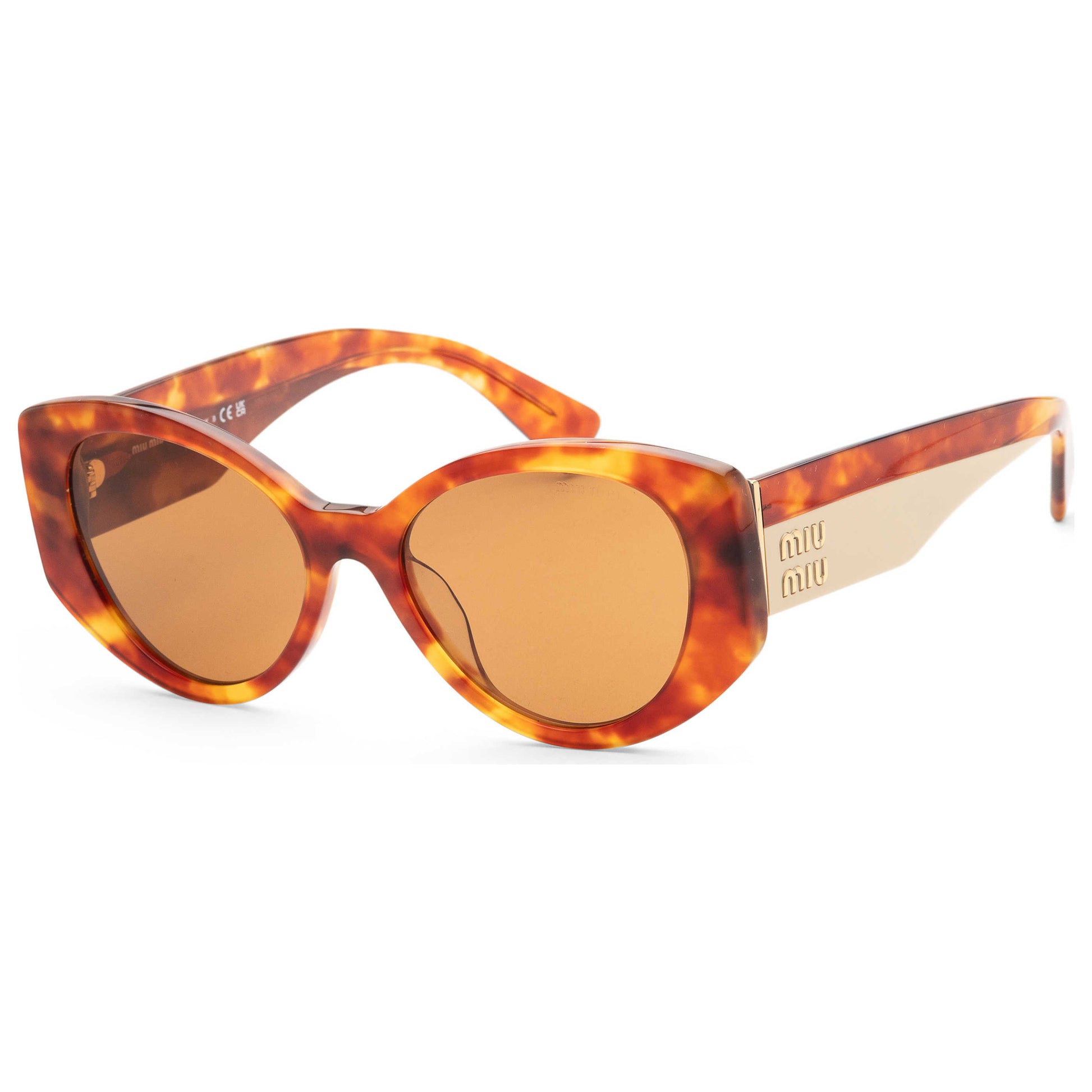 Front view of Miu Miu Fashion Women's Sunglasses MU-03WS-4BW2Z1-53