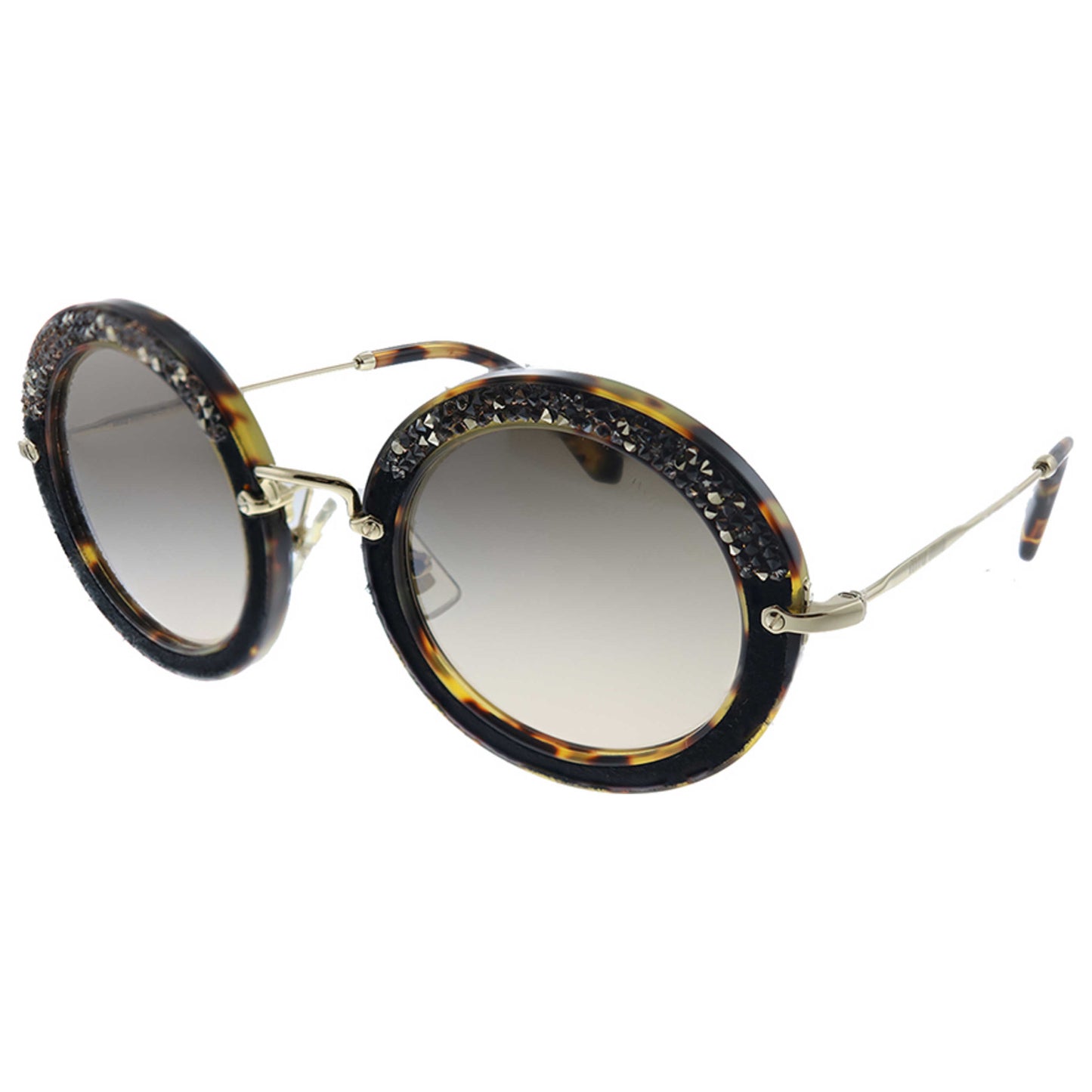 Front view of Miu Miu Core Women's Sunglasses MU-08RS-7S04P0