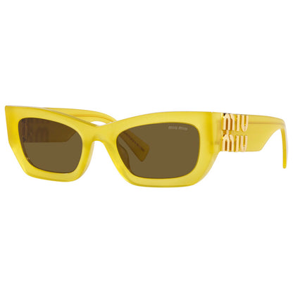 Front view of Miu Miu Fashion Women's Sunglasses MU-09WS-17L01T-53