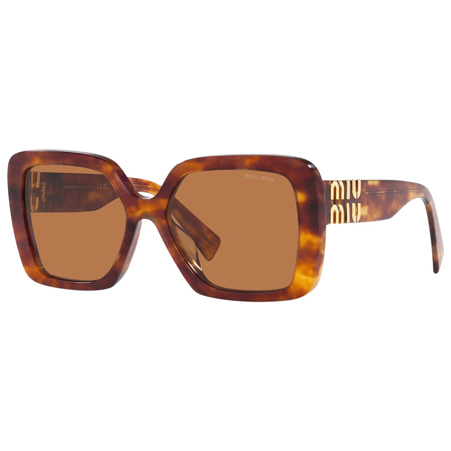 Front view of Miu Miu Fashion Women's Sunglasses MU-10YS-4BW2Z1-56