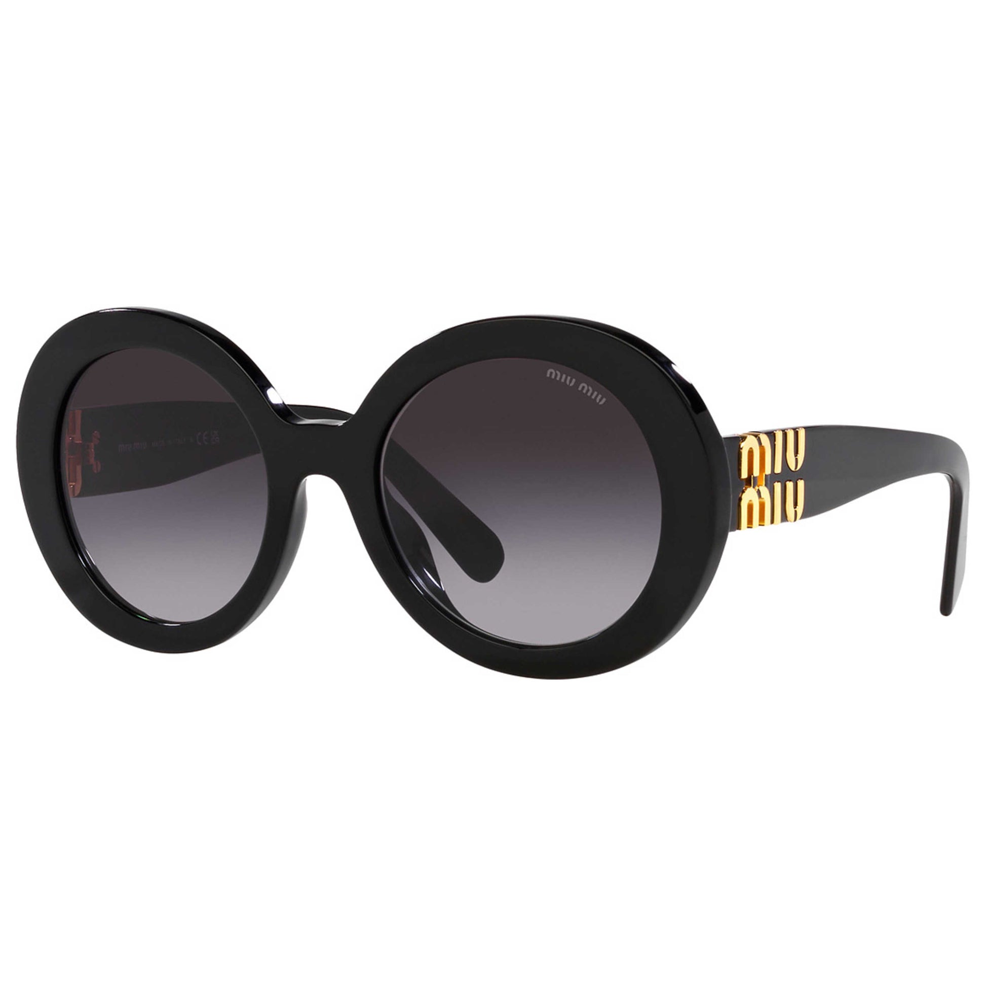 Front view of Miu Miu Fashion Women's Sunglasses MU-11YS-1AB5D1-55