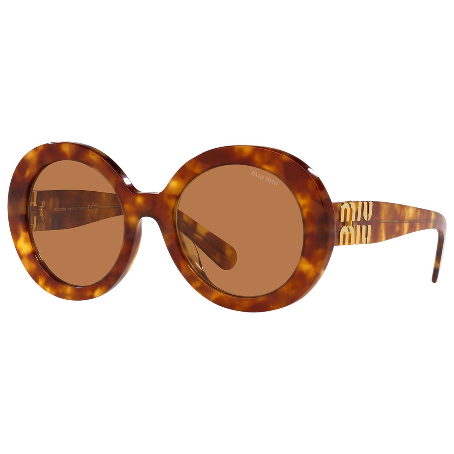 Front view of Miu Miu Fashion Women's Sunglasses MU-11YS-4BW2Z1-55