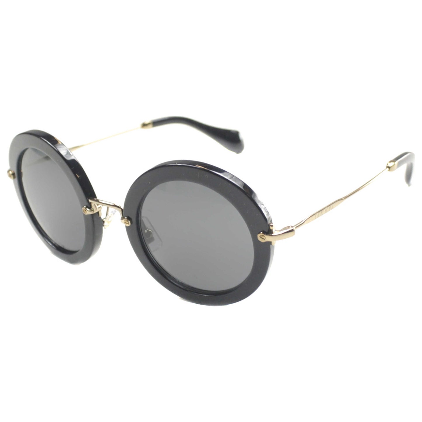 Front view of Miu Miu Fashion Men's Sunglasses MU-13NS-1AB1A1