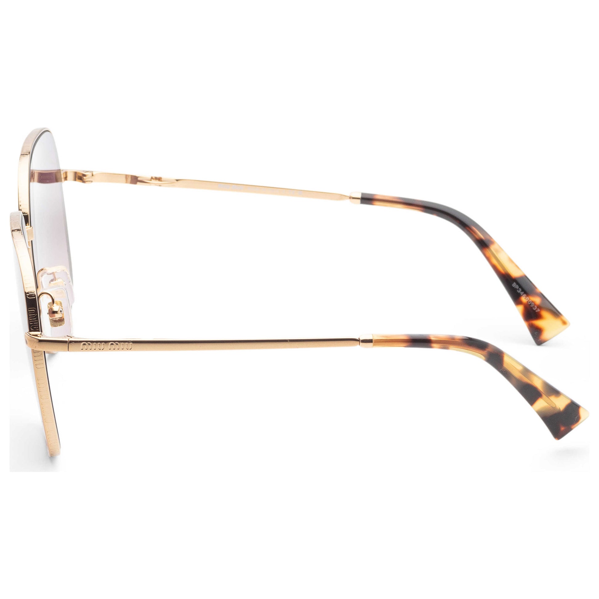 Left view of Miu Miu Fashion Women's Sunglasses MU-50YS-7OE146-61