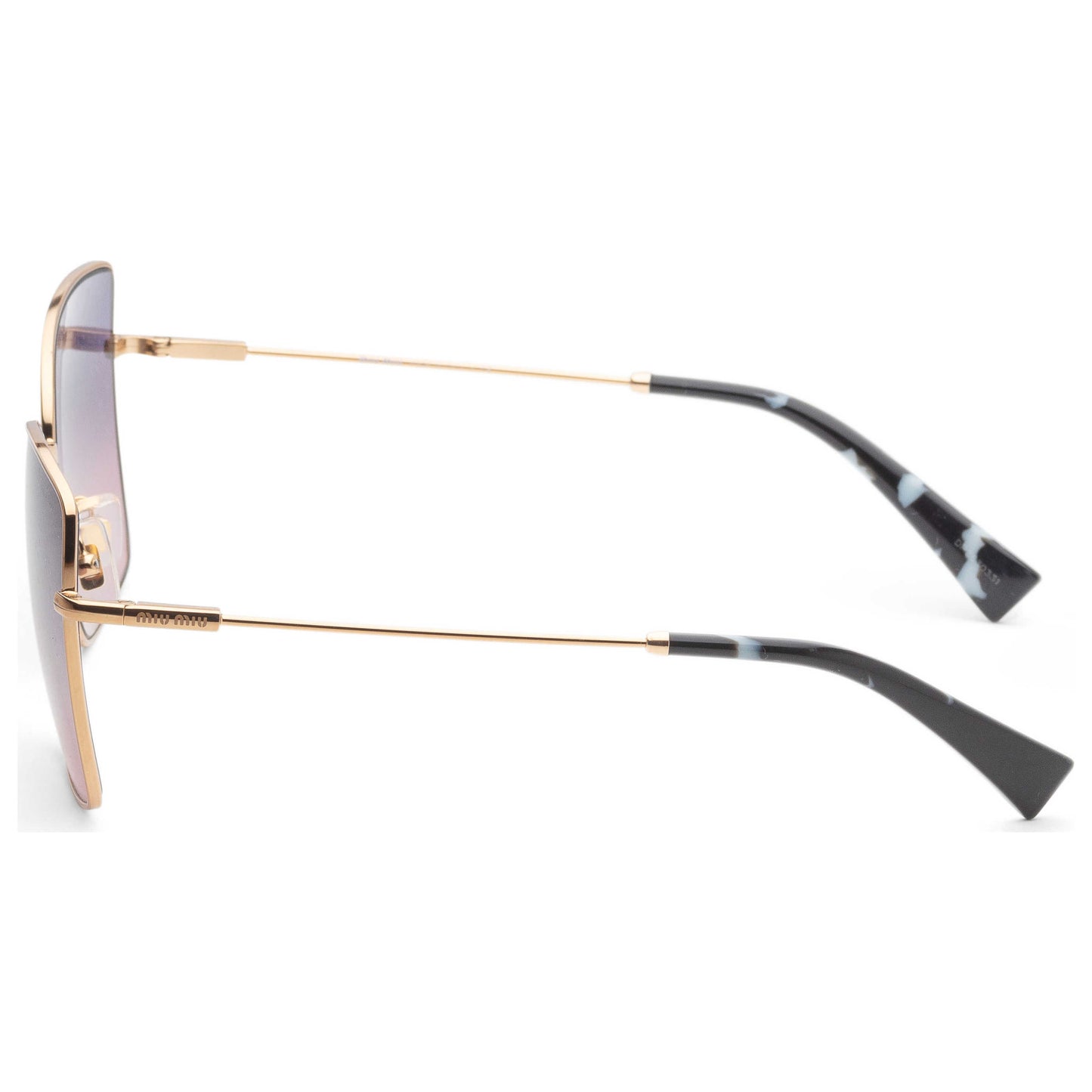 Left view of Miu Miu Fashion Women's Sunglasses MU-51WS-7OE06N-59
