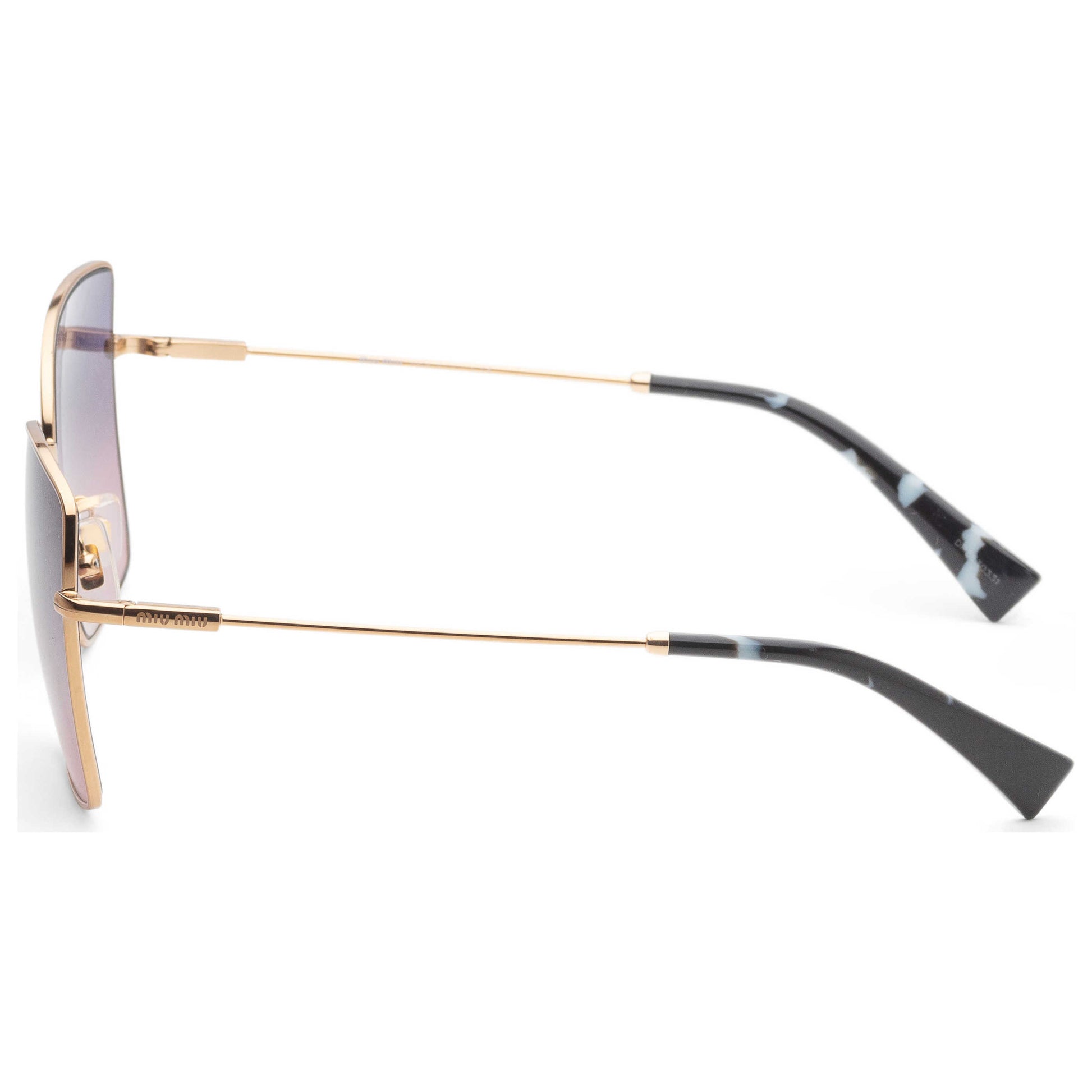 Left view of Miu Miu Fashion Women's Sunglasses MU-51WS-7OE06N-59