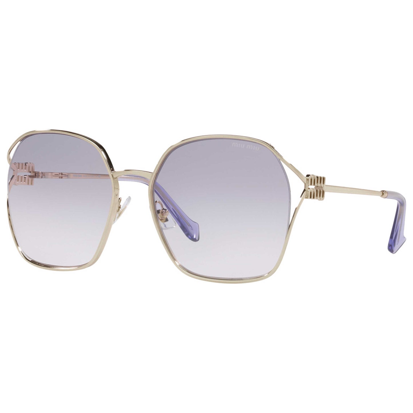Front view of Miu Miu Fashion Women's Sunglasses MU-52WS-ZVN07S-60