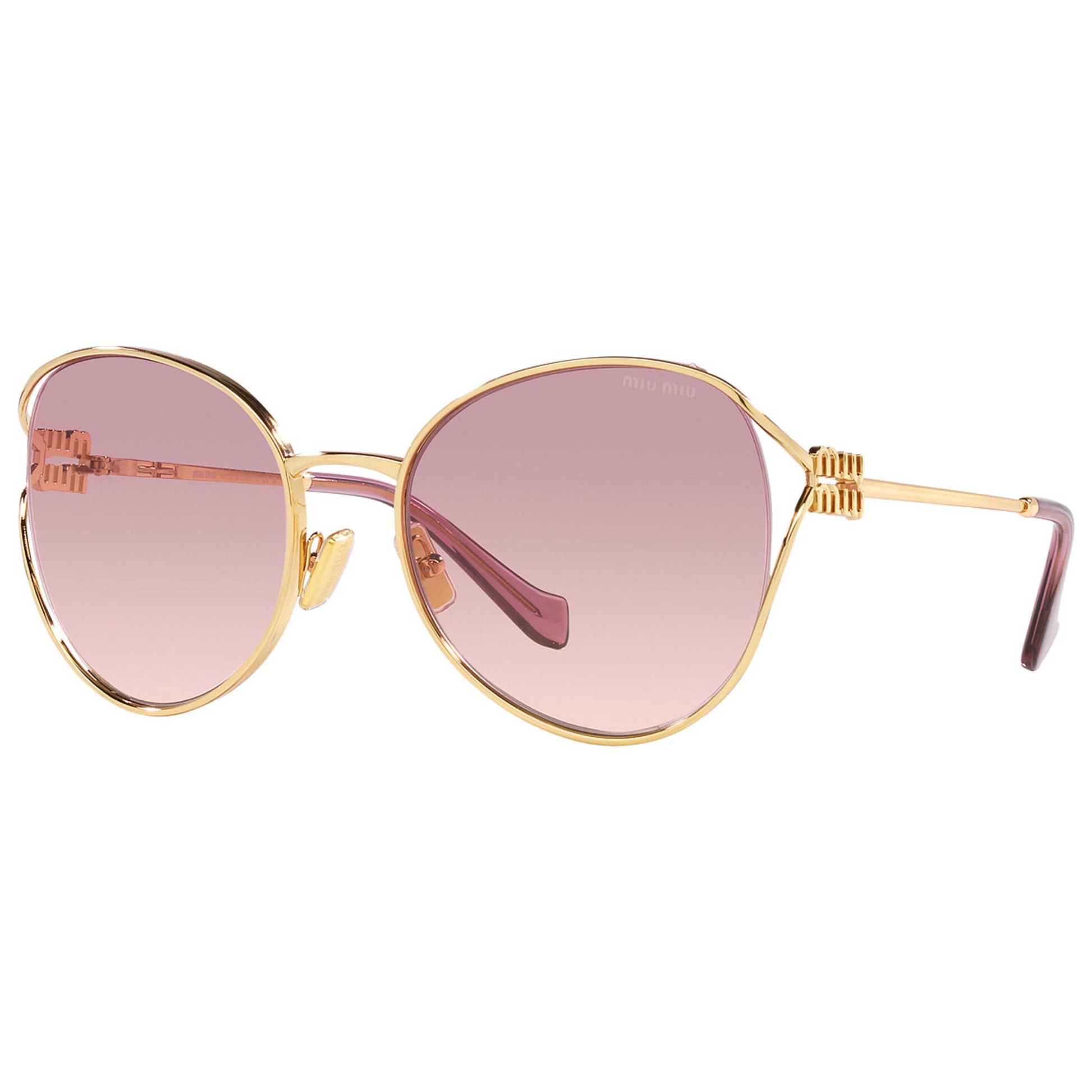 Front view of Miu Miu Fashion Women's Sunglasses MU-53YS-5AK06S-58