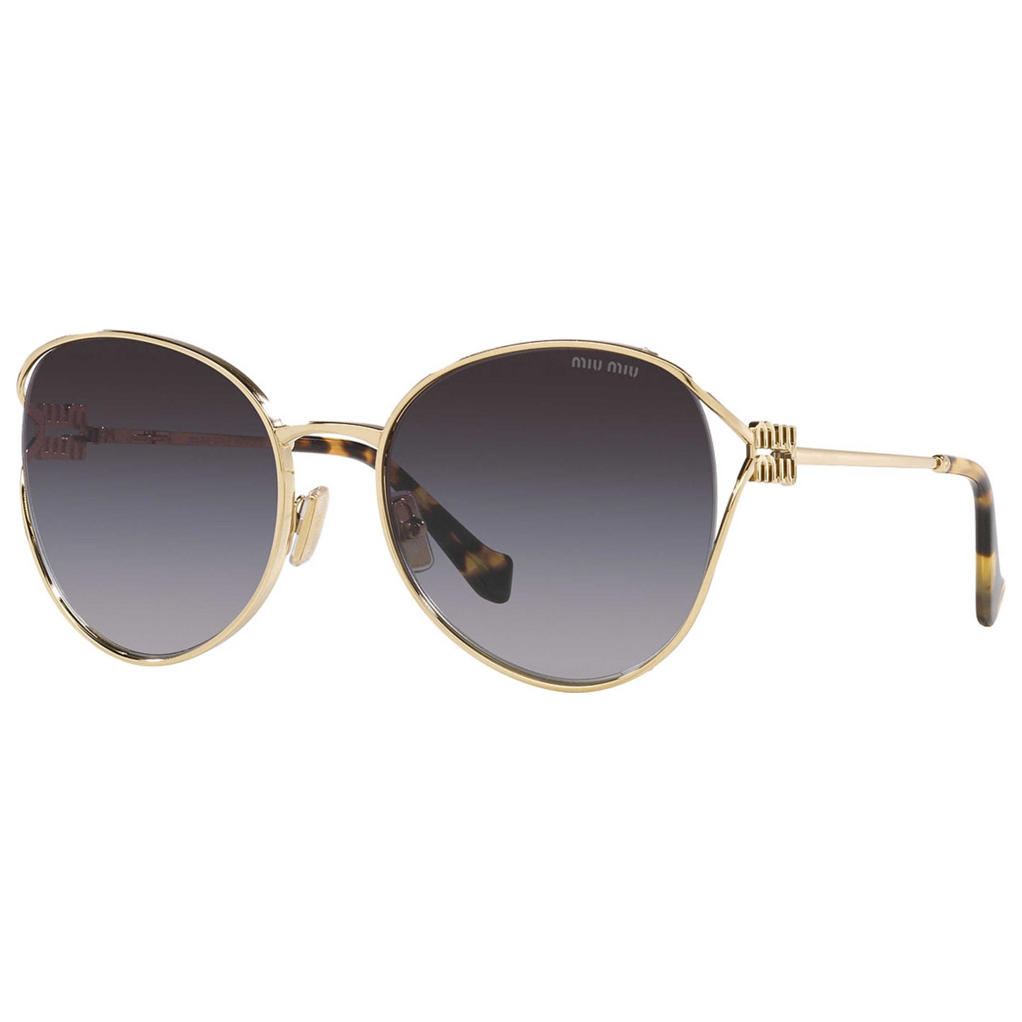 Front view of Miu Miu Fashion Women's Sunglasses MU-53YS-ZVN5D1-58