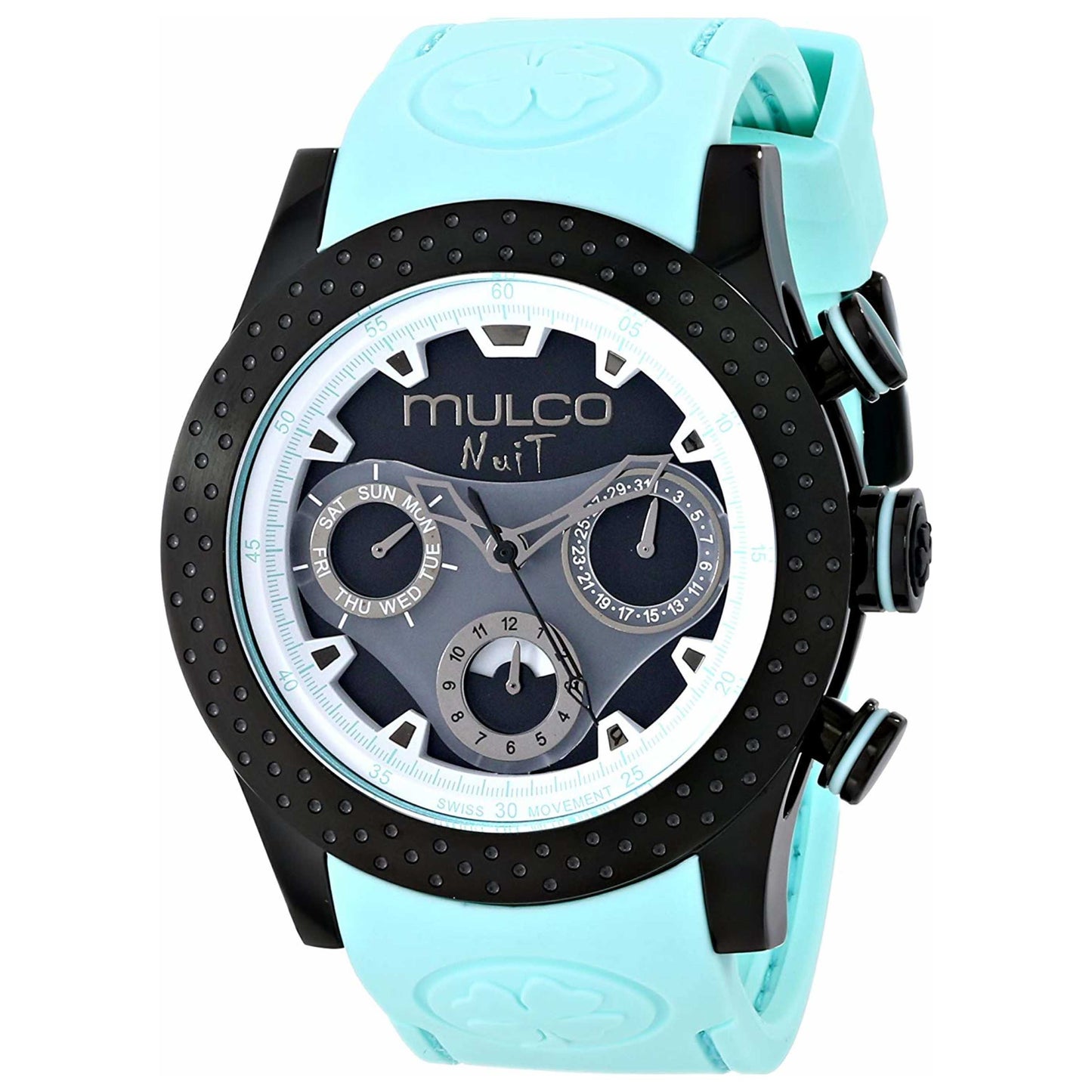 Front view of Mulco Analog Men's Quartz Watch MU-MW5-1962-443