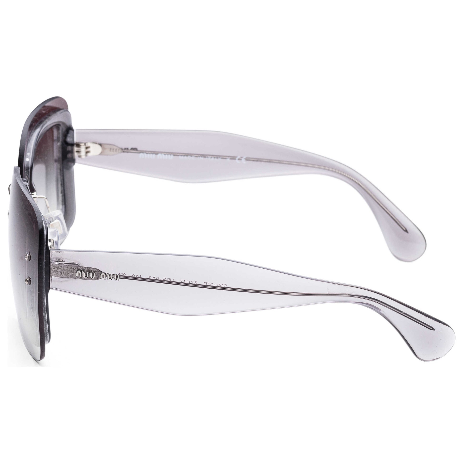Left view of Miu Miu Fashion Women's Sunglasses MU01RS-UES0A767