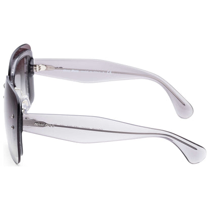 Left view of Miu Miu Fashion Women's Sunglasses MU01RS-UES0A767