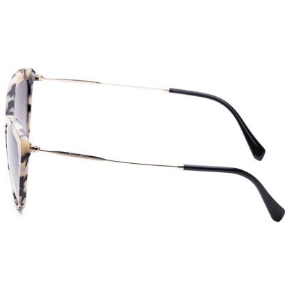 Left view of Miu Miu Fashion Women's Sunglasses MU03US-KAD3M155