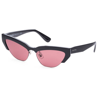 Front view of Miu Miu Fashion Women's Sunglasses MU04US-1AB0A059