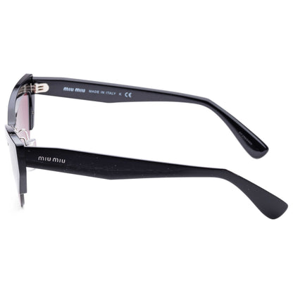 Left view of Miu Miu Fashion Women's Sunglasses MU04US-1AB0A059