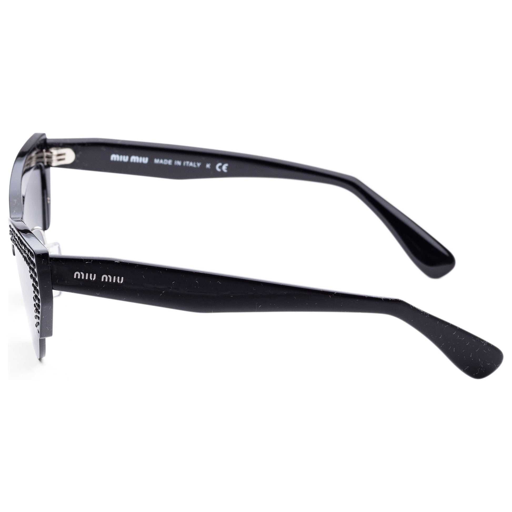 Left view of Miu Miu Fashion Women's Sunglasses MU04US-VW31A159
