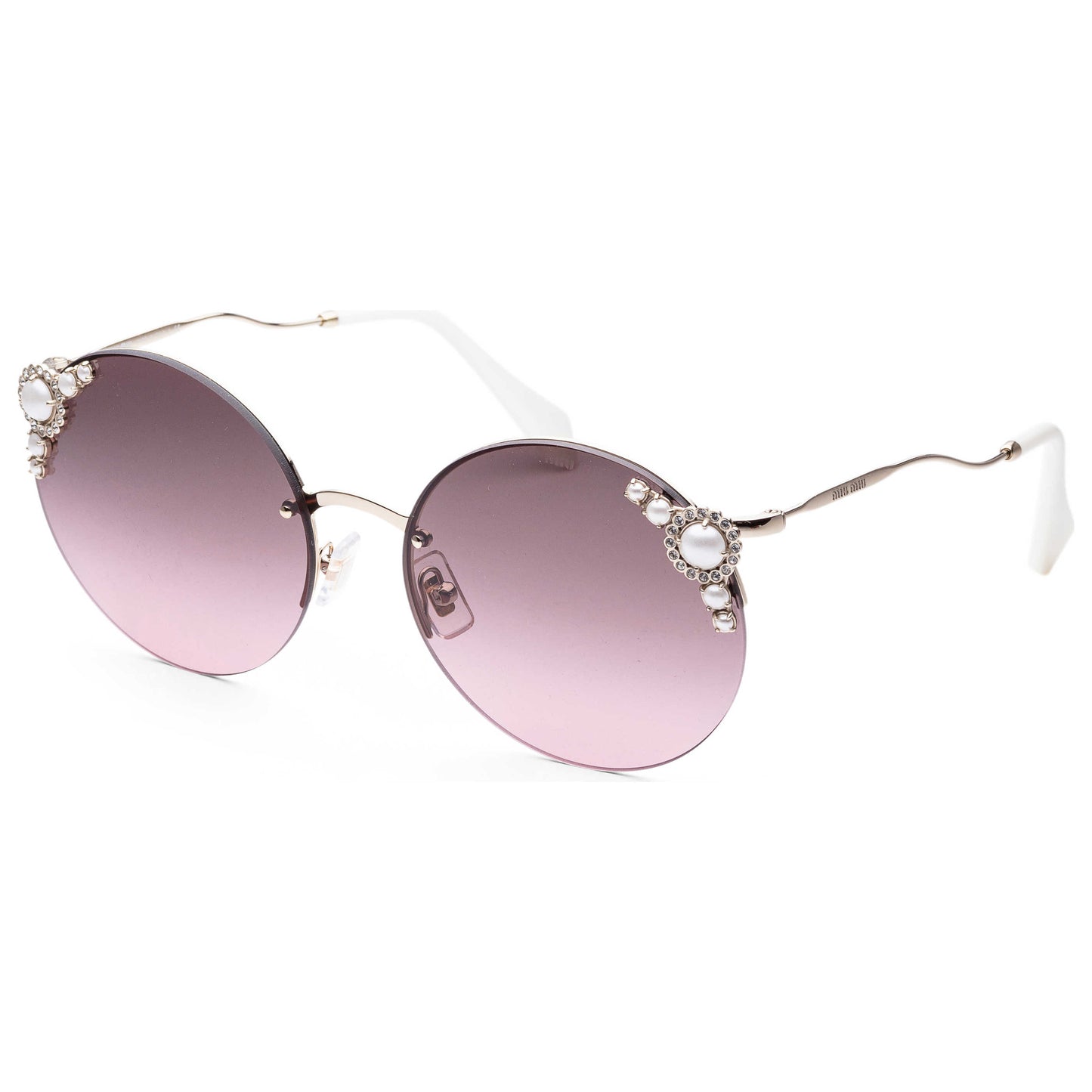 Front view of Miu Miu Fashion Women's Sunglasses MU52TS-VW714660