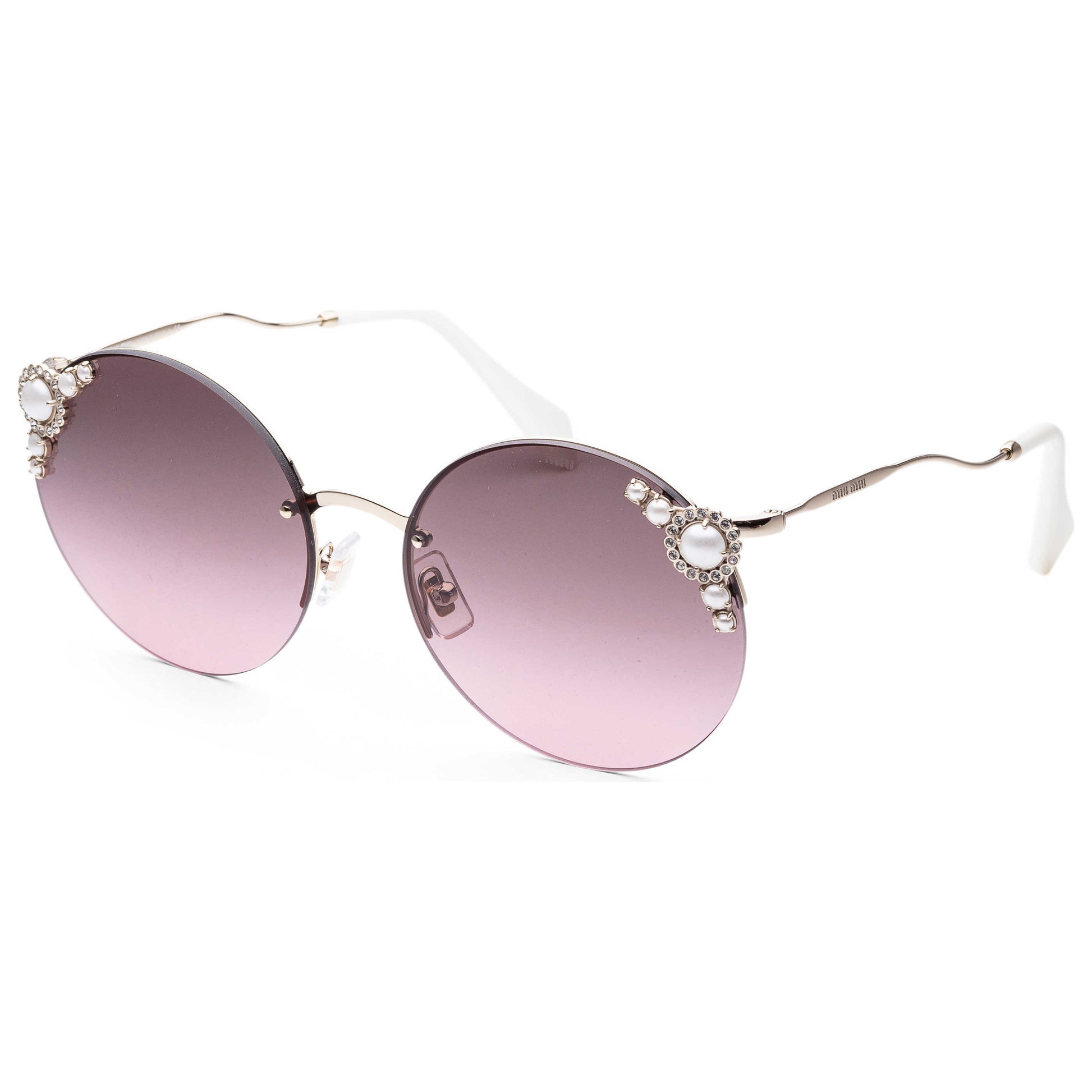 Front view of Miu Miu Fashion Women's Sunglasses MU52TS-VW714660