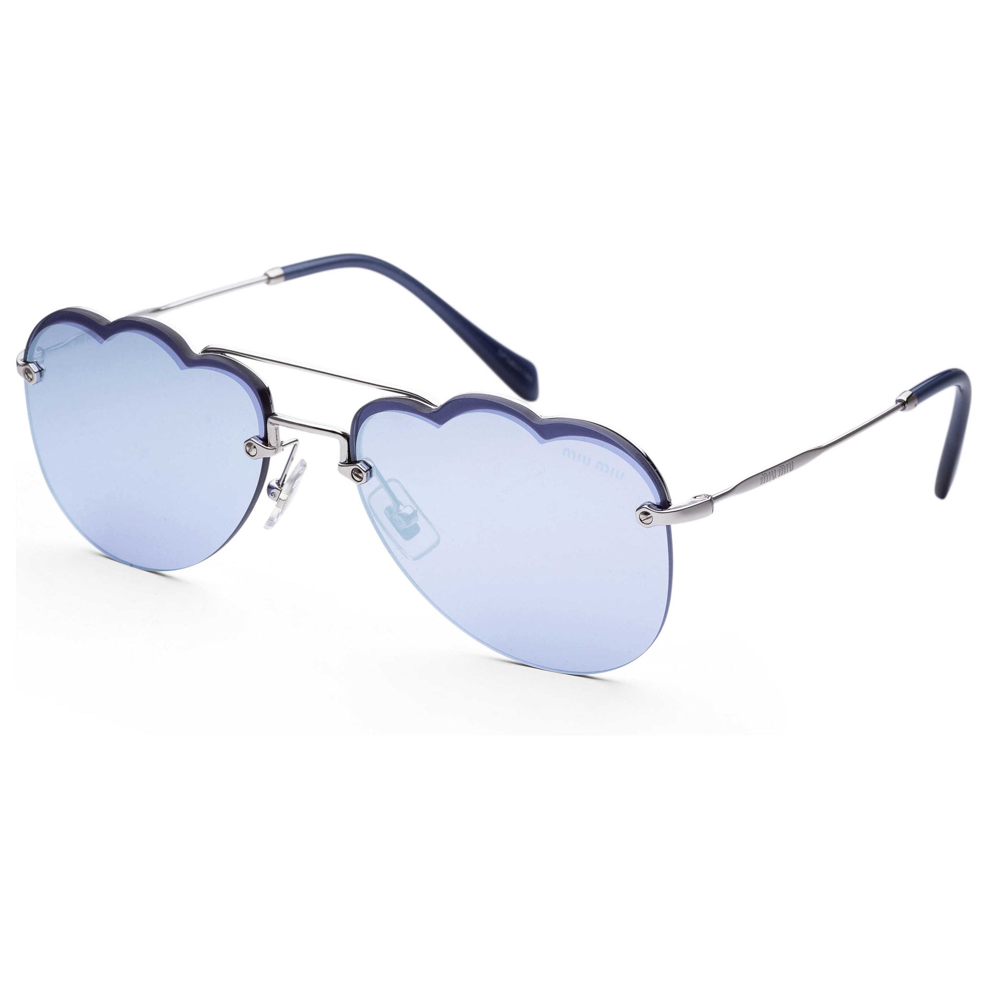 Front view of Miu Miu Fashion Women's Sunglasses MU56US-1BC17858