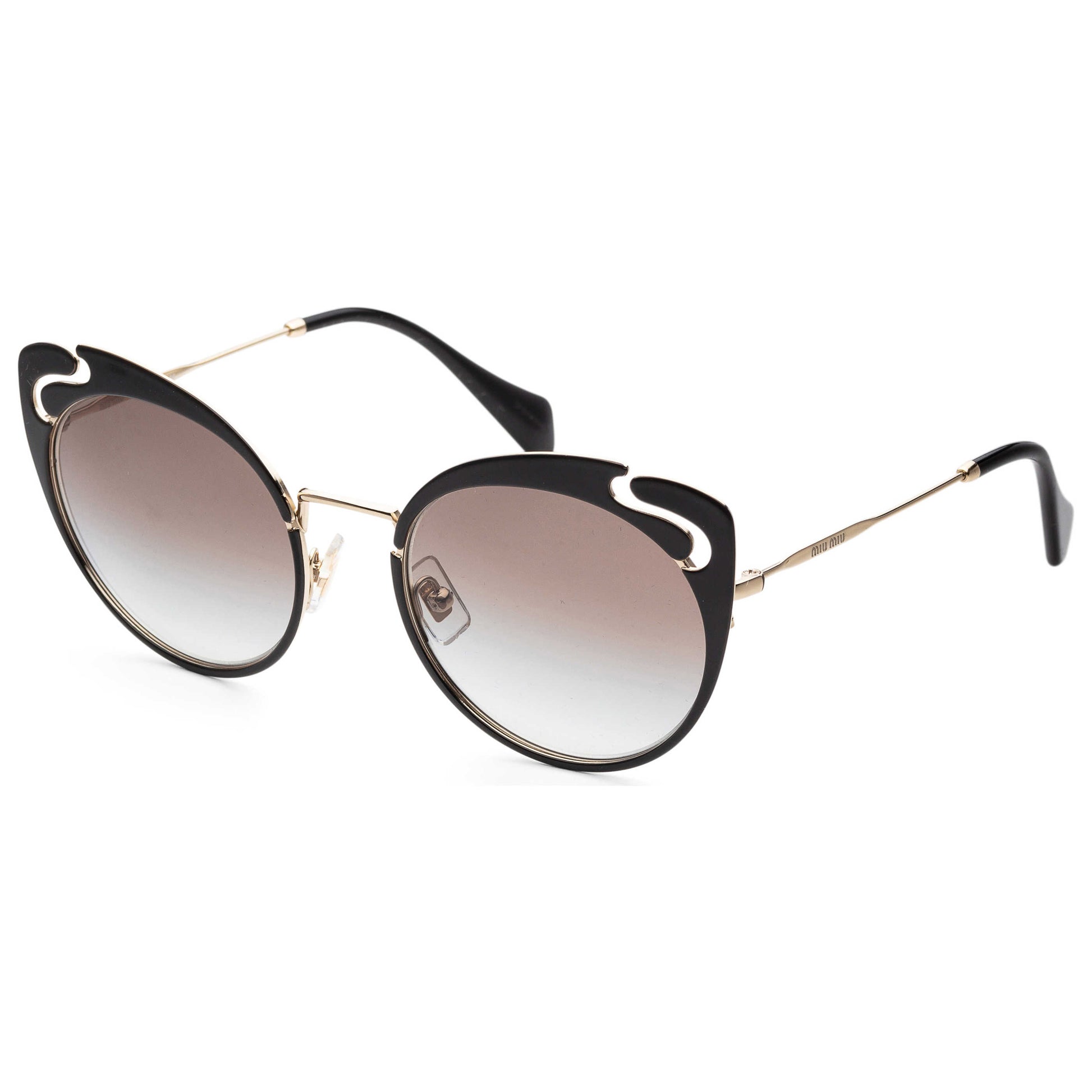 Front view of Miu Miu Fashion Women's Sunglasses MU57TS-1AB0A754