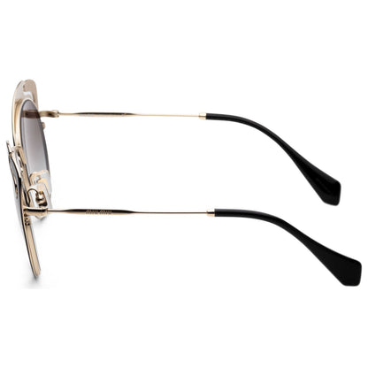 Left view of Miu Miu Fashion Women's Sunglasses MU57TS-1AB0A754