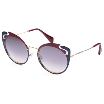 Front view of Miu Miu Fashion Women's Sunglasses MU57TS-HB5GR054