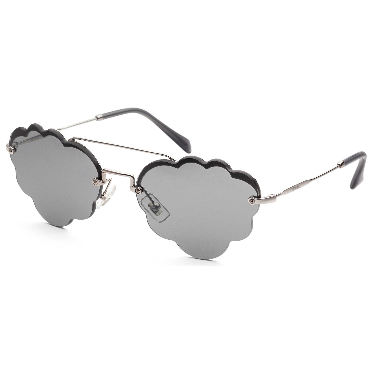 Front view of Miu Miu Fashion Women's Sunglasses MU57US-1BC17558