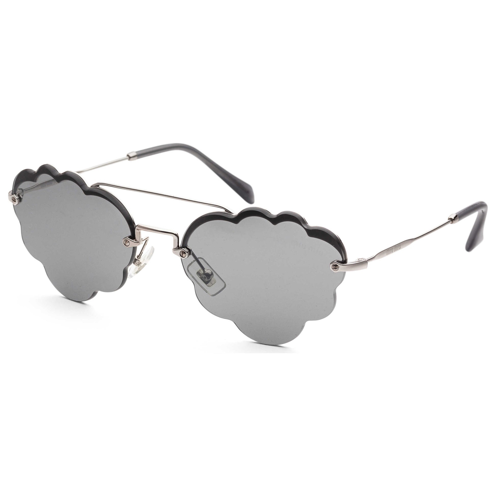 Front view of Miu Miu Fashion Women's Sunglasses MU57US-1BC17558