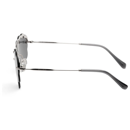 Left view of Miu Miu Fashion Women's Sunglasses MU57US-1BC17558