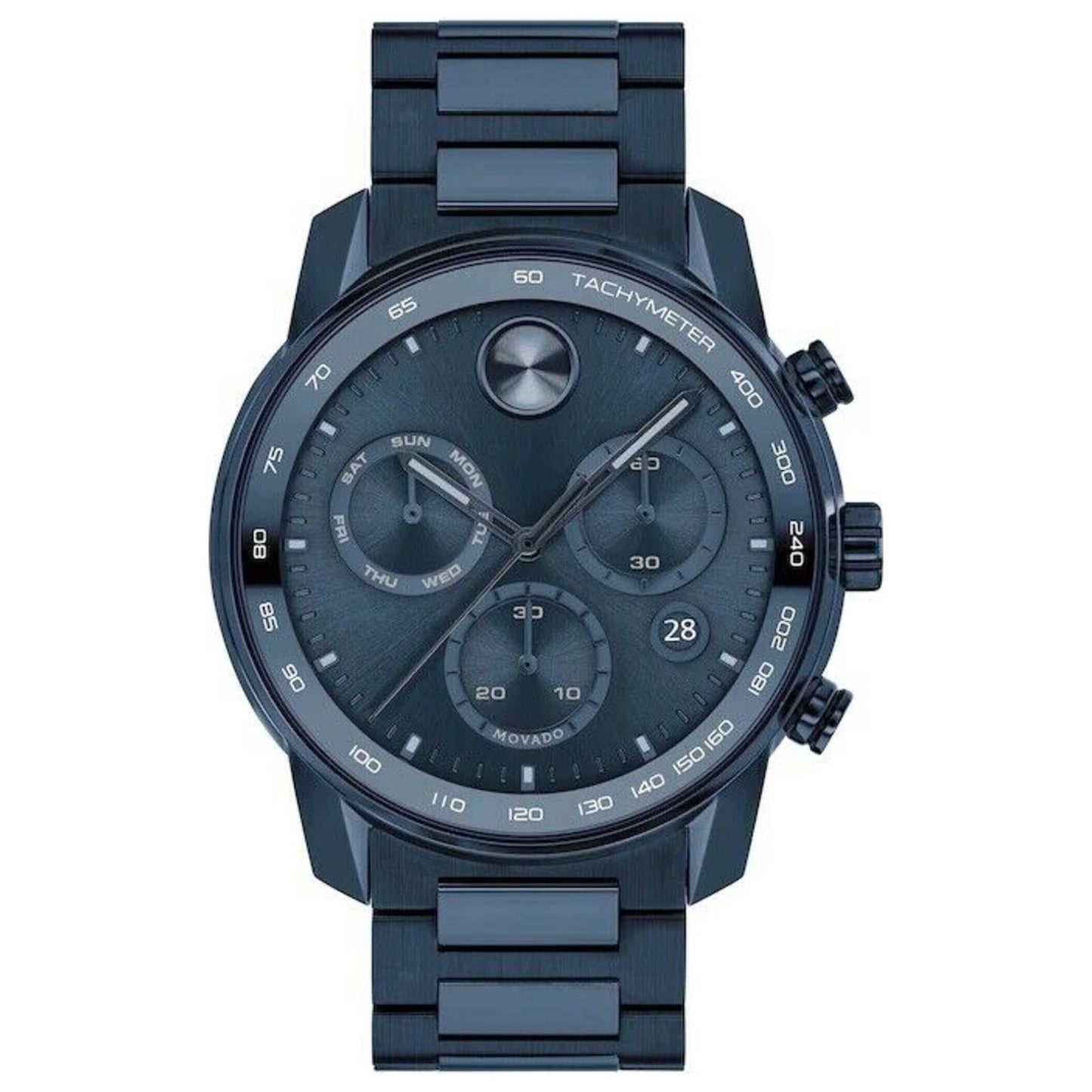 Front view of Movado Fashion Men's Quartz Watch MV3600742
