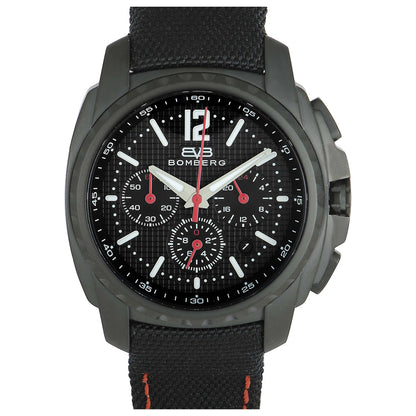 Front view of Bomberg Maven Men's Quartz Watch MV44CHPBA-BA0-2-NBA