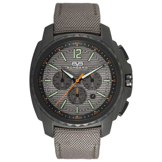 Front view of Bomberg Maven Men's Quartz Watch MV44CHPBA-BA0-4-NJN
