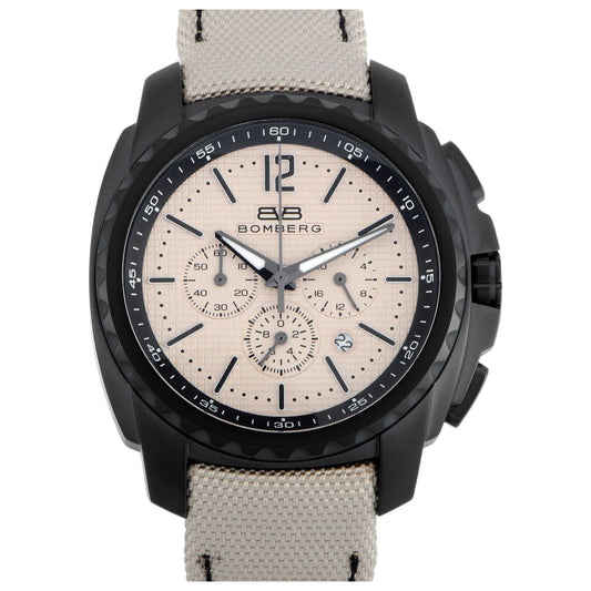 Front view of Bomberg Maven Men's Quartz Watch MV44CHPBA-BE0-1-NCA