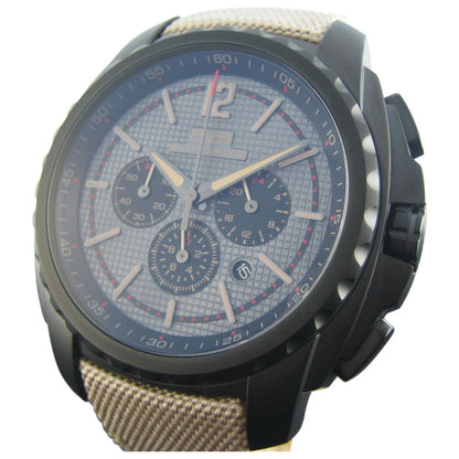 Front view of Bomberg Maven Men's Quartz Watch MV44CHPBA-GY0-2-NBE