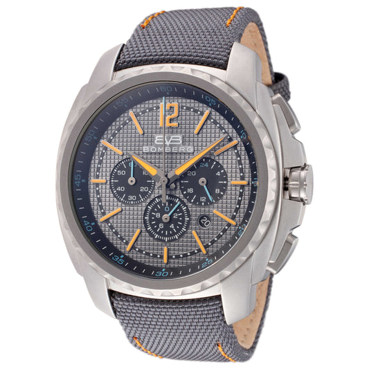 Front view of Bomberg Maven Men's Quartz Watch MV44CHSS-GY0-3-NGY