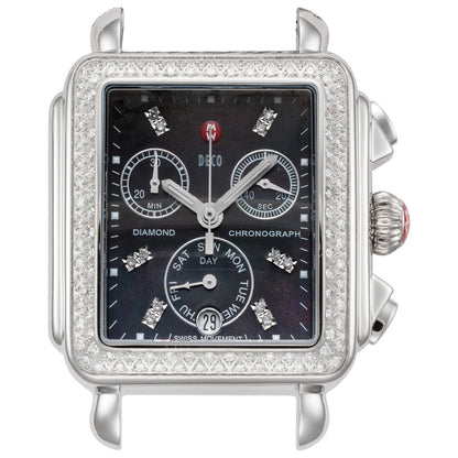 Front view of Michele Deco Women's Quartz Watch MW06P01A1928