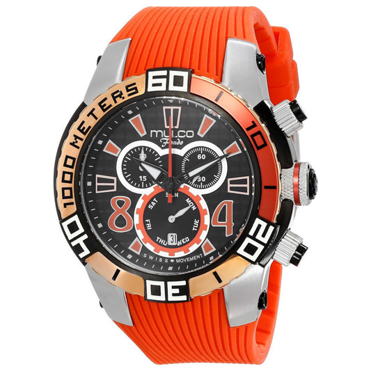 Front view of Mulco Fondo wheel Men's Quartz Watch MW1-74197-065