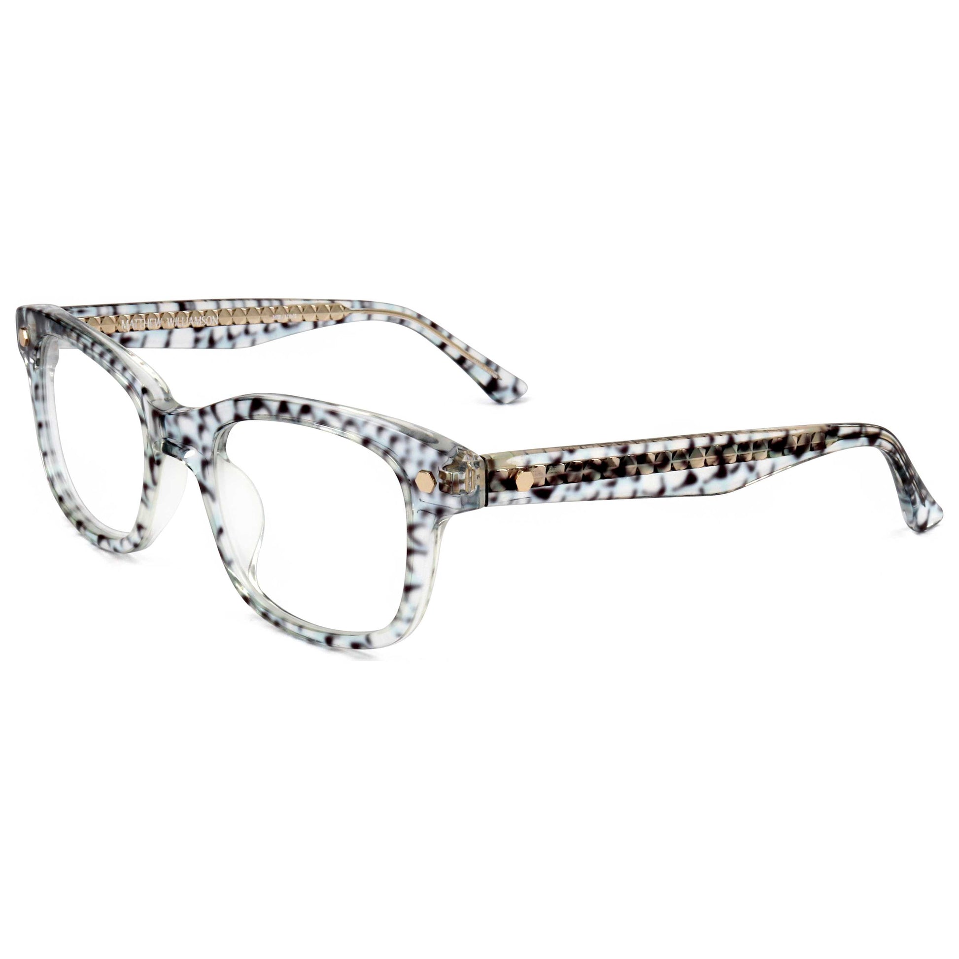 Front view of Linda Farrow Matthew Williamson Women's Opticals MW118-C5-50