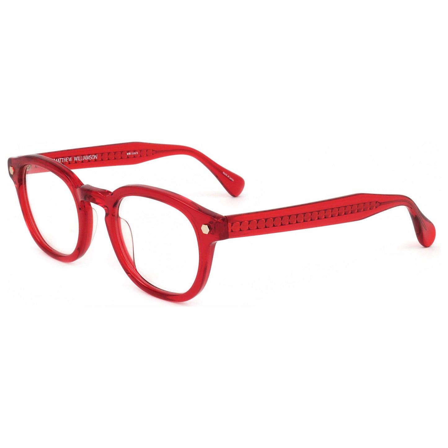 Front view of Linda Farrow Matthew Williamson Women's Opticals MW119-C3-49