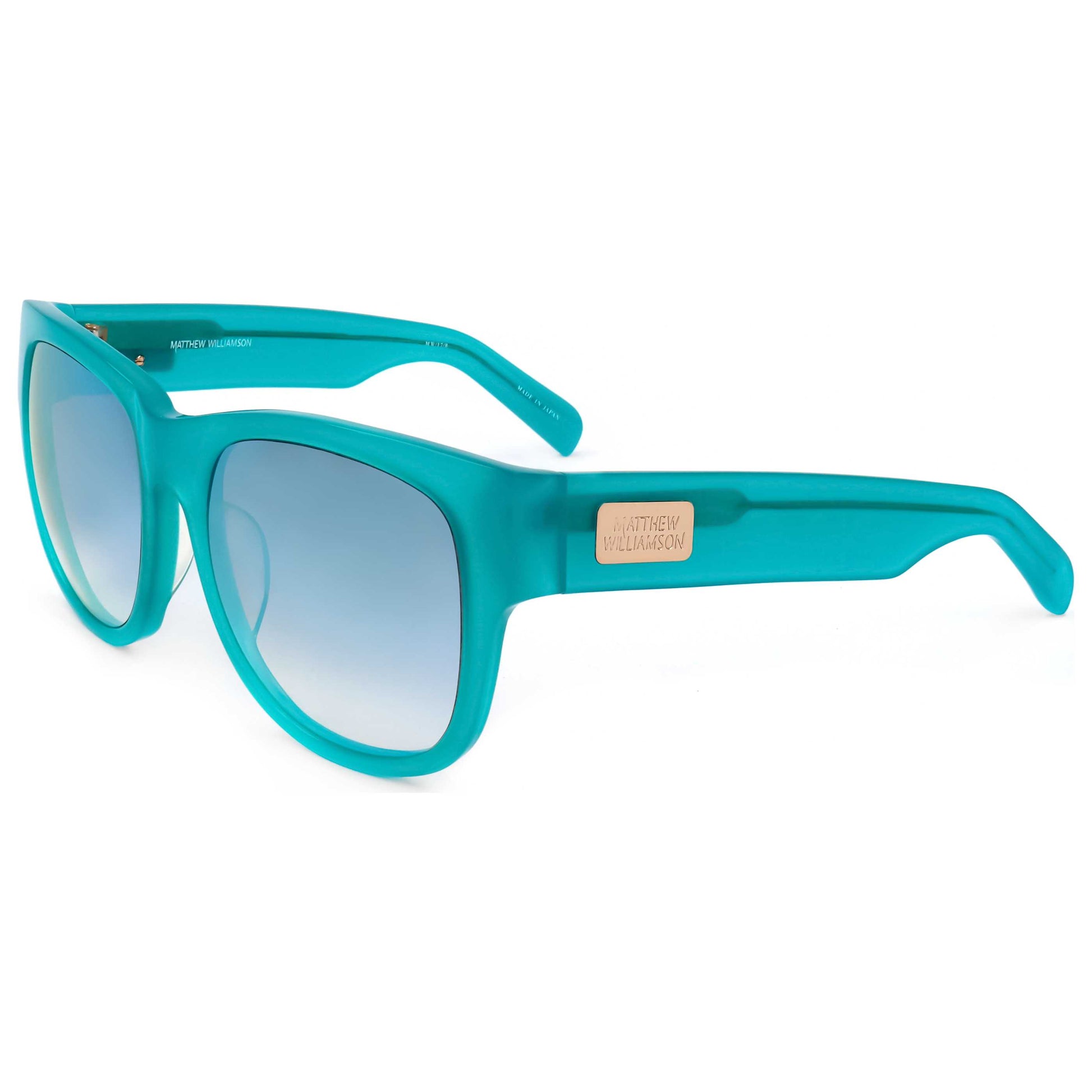 Front view of Linda Farrow Matthew Williamson Women's Sunglasses MW17-C8-56